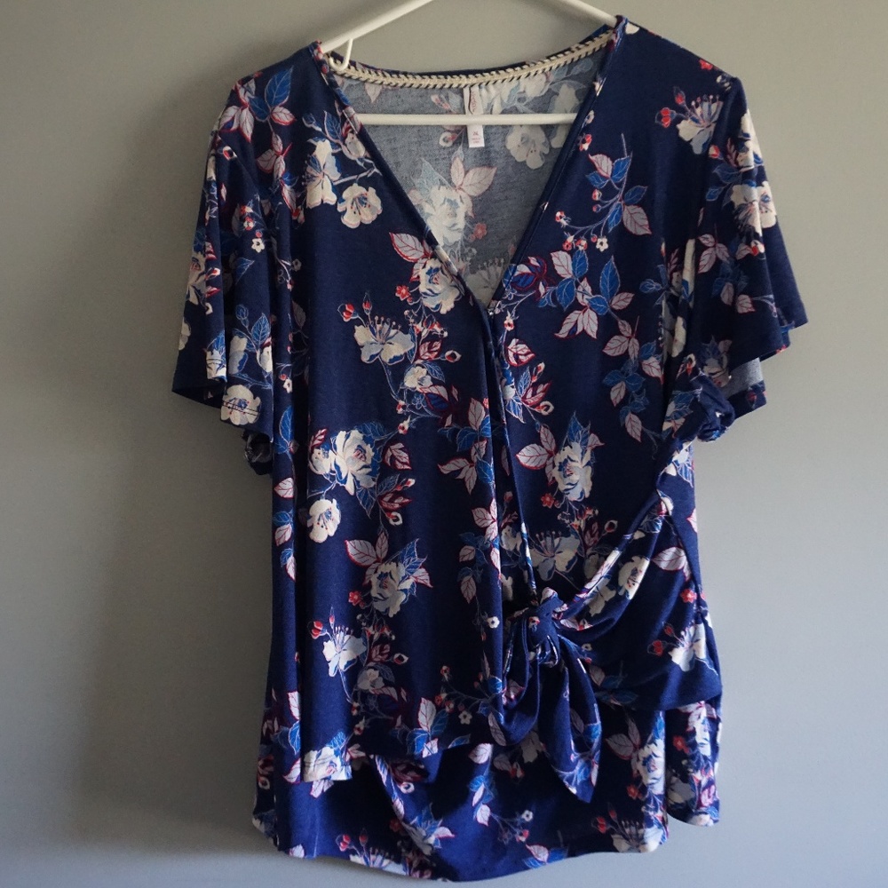 Xhilaration Tie Top size 2x